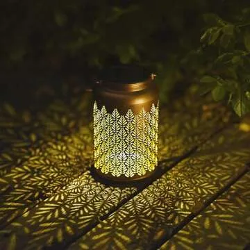 Eandisom Solar Lanterns - Outdoor Decor Gift Set