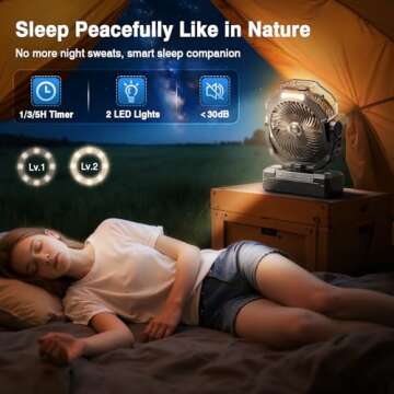 Portable Misting Fan with 460ml Tank and Remote Control