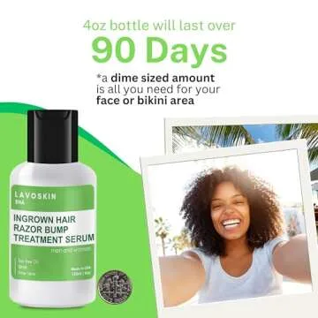 LAVO Tea Tree Gel - Ultimate Ingrown Hair Relief