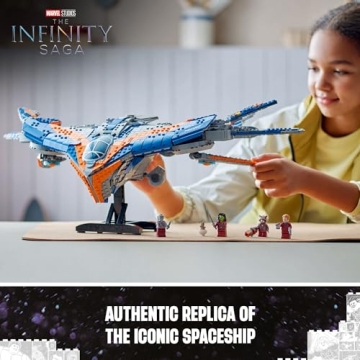 LEGO Marvel Milano Starship Buildable Toy for Ages 12+