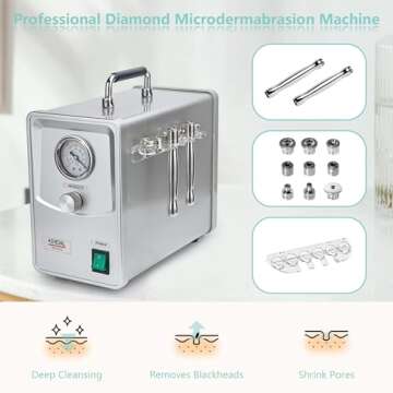 Kendal Professional Diamond Microdermabrasion Machine, Quality Dermabrasion Facial Skin Care Beauty ...