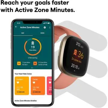 Fitbit Versa 3: Health & Fitness Smartwatch with GPS