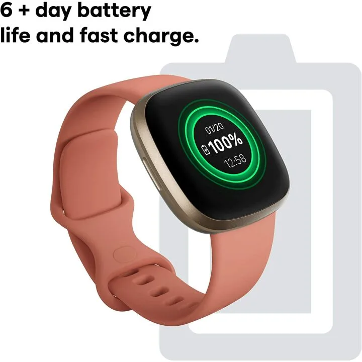 Fitbit Versa 3: Health & Fitness Smartwatch with GPS