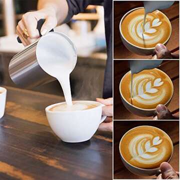 Betitay Electric Hot Milk Heater for Perfect Cappuccinos