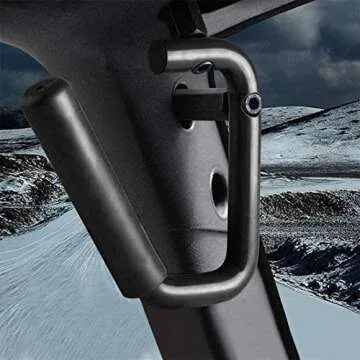 SUPAREE Front & Rear Grab Bar Grab Handle Bars Compatible with 2007-2018 Jeep Wrangler JK JKU Sahara Sports Freedom Rubicon X & Unlimited 2/4 Door