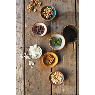 Now Designs Pinch Bowl Set - 6 Colorful Terracotta Bowls