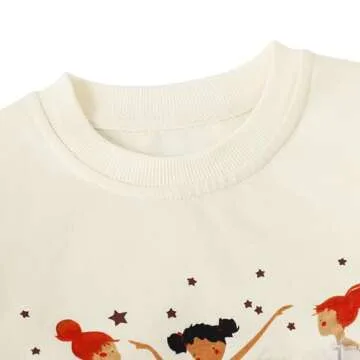 HILEELANG Toddler Fall Outfit Cute Cotton Pants Set