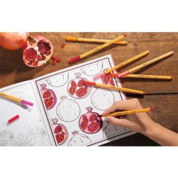 STABILO Fineliner point 88 - Pack of 10 - Sienna