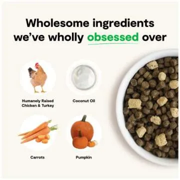 Open Farm RawMix Grain-Free Prairie Recipe for Dogs, Includes Kibble, Bone Broth, and Freeze Dried Raw, Inspired by The Wild, Humanely Raised Protein and Non-GMO Fruits and Veggies, 3.5 lb