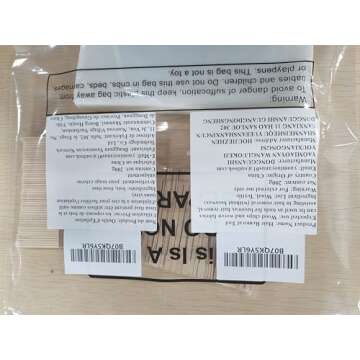 Yaomiao Wax Strips Kit, 250 Pieces Includes Waxing Strips and Smooth Wax Applicator Sticks for Women Men Body Skin Hair Removal (White)