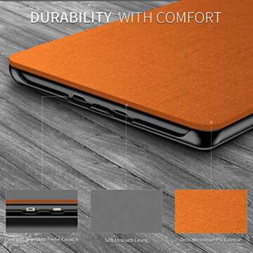 INFILAND Kindle 10th Gen 2019 Case with Auto Wake/Sleep