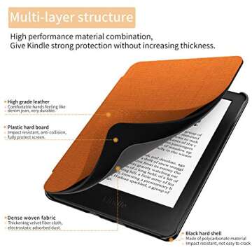 INFILAND Kindle 10th Gen 2019 Case with Auto Wake/Sleep