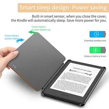 INFILAND Kindle 10th Gen 2019 Case with Auto Wake/Sleep