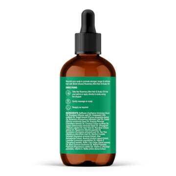 Botanic Hearth Rosemary Mint Hair Oil for Growth & Nourishment