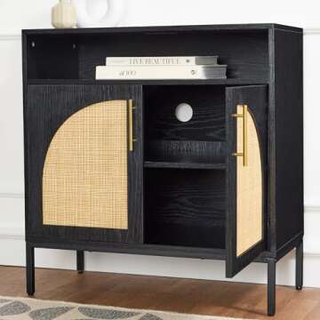 Best Choice Rattan Sideboard Storage Cabinet for Home