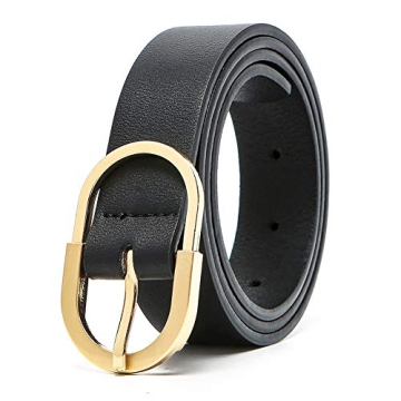 Earnda Women's Faux Leather Jeans Belt Stylish Accessory