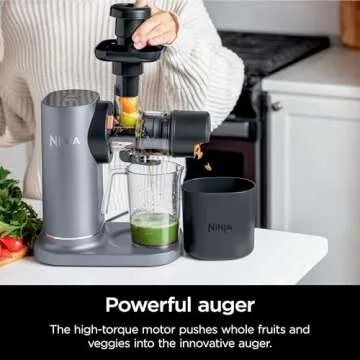 Ninja NeverClog 150W Cold Press Juicer - Healthy & Compact