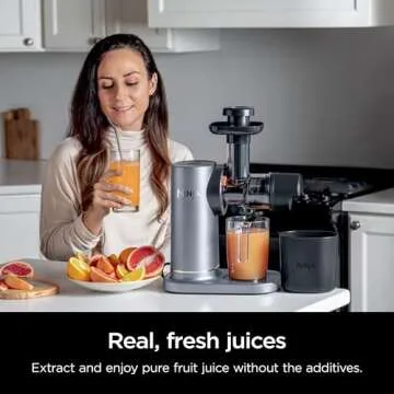 Ninja NeverClog 150W Cold Press Juicer - Healthy & Compact