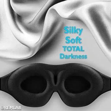 3D Light Blocking Sleep Mask for Comfort & Travel
