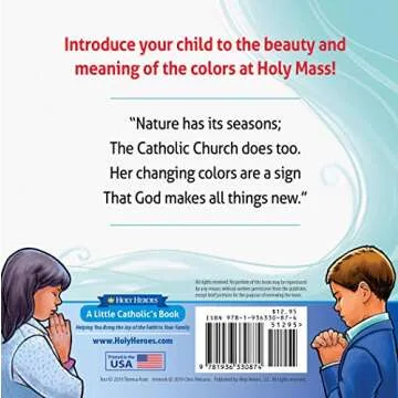A Little Catholic's Book of Liturgical Colors board book