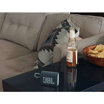 JBL Go 3 Waterproof Bluetooth Speaker for All Ages