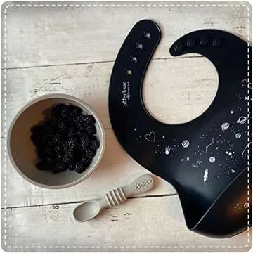 Otterlove Silicone Baby Bowl & Spoon Set for Weaning