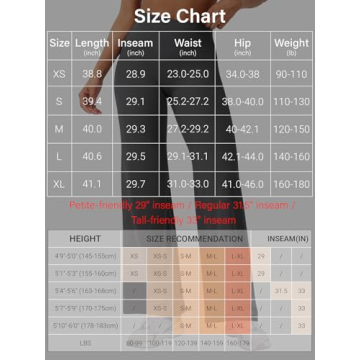 YEOREO Women's High Waist No Front Seam Workout Leggings