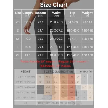 YEOREO Women's High Waist No Front Seam Workout Leggings