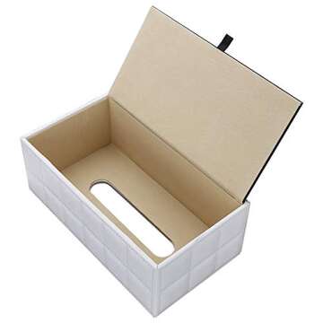 Stylish KINGFOM Rectangular Tissue Box Cover for Every Space