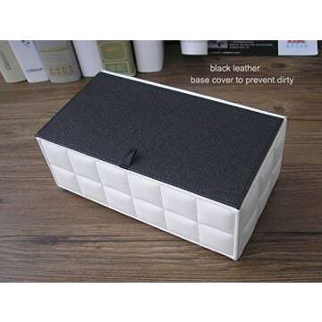 Stylish KINGFOM Rectangular Tissue Box Cover for Every Space