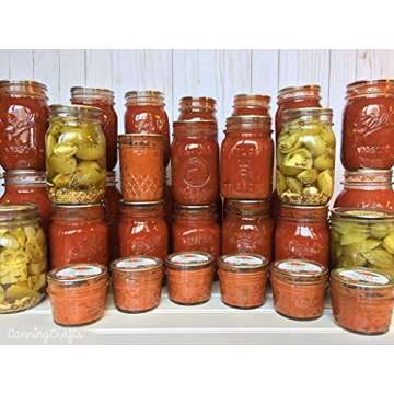 (72-Count) Regular Mouth Mason Jar Lids for Ball, Kerr, Completely Sealed, No Bending or Deformation, Canning Lids BPA-Free