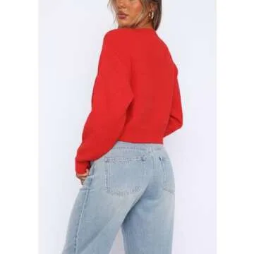 Trendy Women's Crop Cardigan for Stylish Layering