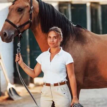 Silicherry 4 Pcs 1.5 Inch Elastic Equestrian Belt Horse Riding Belt with Surcingle Buckle for Women(Colorful)