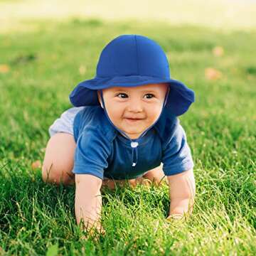 UPF 50+ Baby Sun Hat for Newborns - SimpliKids