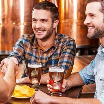 SAWNZC Diamond Ice Cube Molds Reusable Silicone Flexible 6-Ice Trays Maker with Lid for Chilling Whiskey Cocktails, Easy Release Stackable Trays with Covers(Update Version)