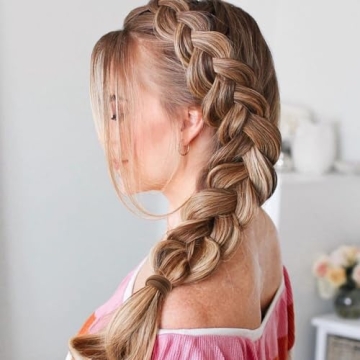 100 Pcs Thick Seamless Hair Ties for All Hair Types