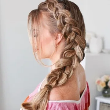 100 Pcs Thick Seamless Hair Ties for All Hair Types