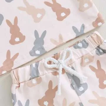 Toddler Baby Boy Easter Bunny Outfit - Stylish Comfort