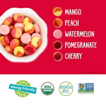 YumEarth Organic Fruit Drops - Allergy Friendly Candy
