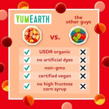 YumEarth Organic Fruit Drops - Allergy Friendly Candy