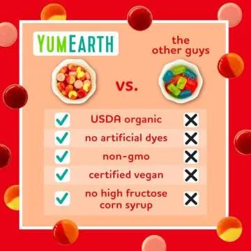 YumEarth Organic Fruit Drops - Allergy Friendly Candy