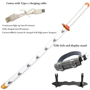 SV LED Light Up Sword for Anime Fans and Collectors