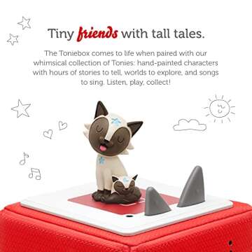 Tonie Spanish Lullabies Audio Toy Figurine for Bedtime Routine