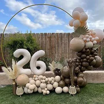 Brown Balloons Garland Arch Kit for Events