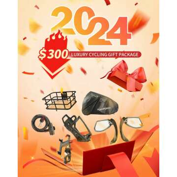 1000W Electric Bike for Adults - 28MPH & 60 Miles