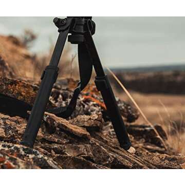 Magpul Rifle Bipod Gun Rest for Hunting and Shooting, M-LOK, Flat Dark Earth