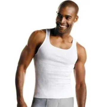 Hanes Men's Cotton Tank Undershirt Pack for All-Day Comfort