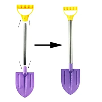 Dsmile Kids Beach Shovels, 2 Pack Eco-Friendly Fun Set