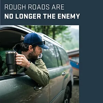 YETI Rambler 20 oz Mug - Durable, Insulated, Black