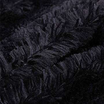 Plush Super Soft Blanket Bedding Sofa Cover Furry Fuzzy Fur Warm Throw Qulit Cozy Couch Blanket for ...